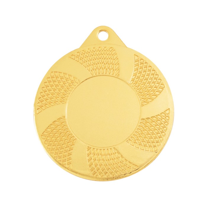 Медаль спортивная, под нанесение, диаметр 50 мм, цвет золото