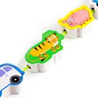 Шнуровка-бусы «Синий трактор» 9662702