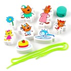 Шнуровка - бусы «Три Кота» в банке - Фото 2