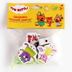 Игрушка деревянная «Шнуровка - бусы.Три Кота» в пакете - Фото 4
