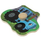 Игрушка деревянная «Вкладыш с ручками. Цвета. Синий трактор» 22,5 × 30 см 9679844 - фото 16186710