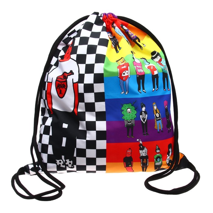 Мешок для обуви 490 х 410 мм, с петлей, Hatber 