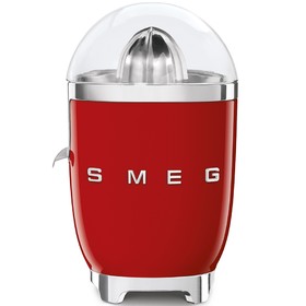 Соковыжималка Smeg CJF01RDEU, для цитрусовых, 70 Вт, отсек для шнура, красная