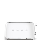 Тостер Smeg TSF02WHEU, 1500 Вт, 2 отсека, 6 режимов прожарки, размораживание, белый - фото 51630724