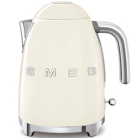 Чайник электрический Smeg KLF03CREU, металл, 1.7 л, 2400 Вт, цвет кремовый