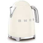 Чайник электрический Smeg KLF03CREU, металл, 1.7 л, 2400 Вт, цвет кремовый - фото 51439144 Чайник электрический Smeg KLF03CREU, металл, 1.7 л, 2400 Вт, цвет кремовый - фото 51439144
