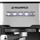 Кофемашина MAUNFELD MF-724S, рожоквая, 850 Вт, 1.5 л, серебристая - Фото 7