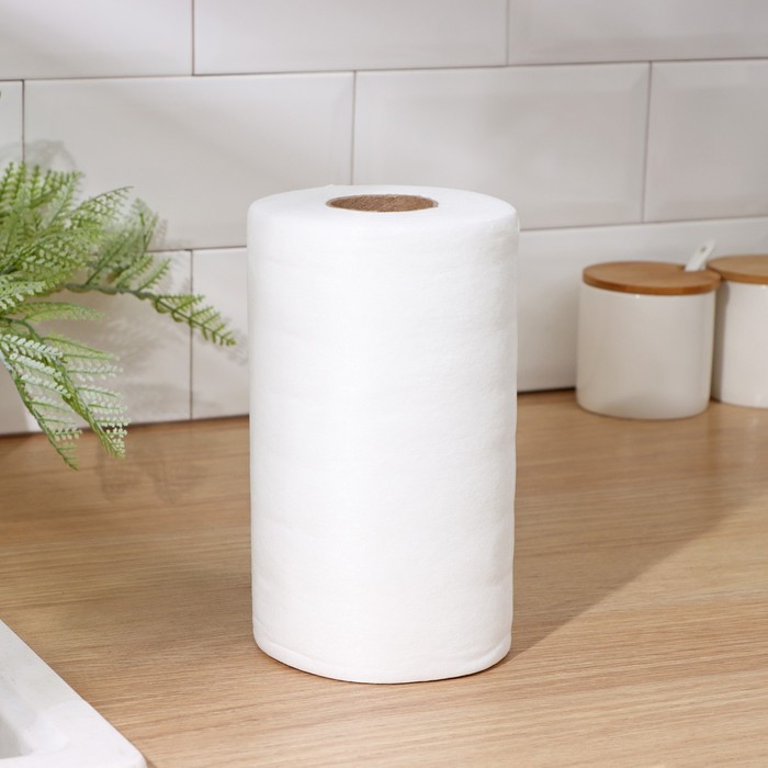 Салфетки для уборки универсальные Доляна, рулон, 20×23 см, 40 г/м², 150 шт. - Фото 1