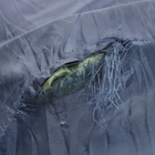 УЦЕНКА Спальный мешок туристический, 220 х 75 см, до -20 градусов, 700 г/м2, микс - Фото 12