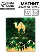 Магнит виниловый «Челябинск», 6×7 см - Фото 1