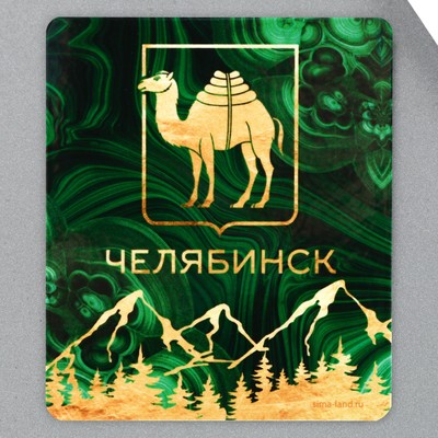 Магнит виниловый «Челябинск», 6×7 см