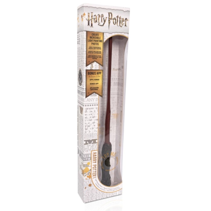 Волшебная палочка Гарри Поттера Wow Stuff, с функцией света - Фото 1