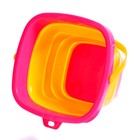 Ведро складное для песочницы, цвет розовый 7907787