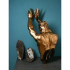 Фигура «Фантом», полистоун, 150 см, цвет золото - фото 31107744