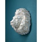 Садовая фигура "Голова льва", полистоун, 32 см, 1 сорт, Иран - фото 10511999