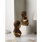 Набор Фигур "Бюст женщины", полистоун, 34 см, золото, Иран, 1 сорт - фото 22238358