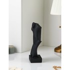 Бюст для украшений, 35 см, матово-чёрный, Иран, 1 сорт - фото 35196512