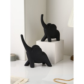 Набор фигур "Слоны", полистоун, 31 см, 2 шт, Иран, 1 сорт