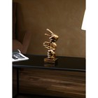 Фигура "Руки", полистоун, 35 см, золото, Иран, 1 сорт - фото 10513093