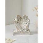 Подставка для мелочей "Руки", полистоун, 25 см, Иран, 1 сорт - фото 10513189