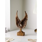 Фигура "Птица", полистоун, 41 см, золото, Иран, 1 сорт - фото 10513306