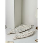 Набор органайзеров «Лист №5», полистоун, 2 шт, цвет белый - фото 24200221