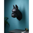 Фигура "Голова собаки", полистоун, 71 см, чёрный матовый, Иран, 1 сорт - Фото 4