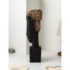 Фигура "Лицо", полистоун, 76 см, чёрно-золотой, Иран, 1 сорт - фото 22239802