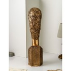 Фигура «Лицо», полистоун, 82 см, цвет золото - фото 22239807