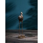 Фигура «Фламинго», полистоун, 82 см, цвет золото - фото 24479091