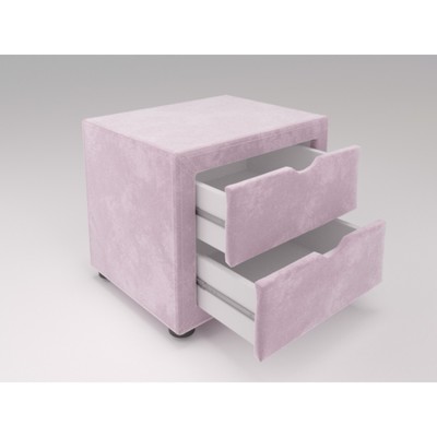 Тумба прикроватная «Монмар», 500×350×420 мм, цвет розовый