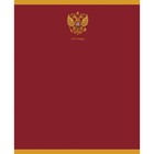 Тетрадь 48 листов в линейку на скрепе, Государственный символ, мелованный картон, МИКС - фото 24341275