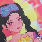 Тетрадь 96 листов в клетку на гребне "Анимэ", обложка мелованный картон,выборочный лак, скругленные углы, МИКС (комплект 2 шт) - фото 22239961