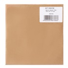 Картон пивной, 15 х 15 см, толщина 1.3 мм, 1080 г/м2, цена за 1 штуку (комплект 10 шт) - фото 47769902