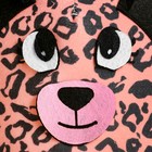 Шапка для бани с детской аппликацией "Розовый Леопард" - фото 9283854