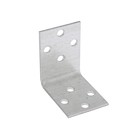 Уголок крепежный равносторонний ТУНДРА, 40х40х30х2 мм, в упаковке 10 шт. - фото 24413226