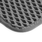 EVA-коврики автомобильные, универсальные, М (малолитражка), окантовка, серые, набор - Фото 4