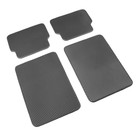 EVA-коврики автомобильные, универсальные, L (средний размер), окантовка, серые, набор - Фото 5