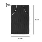 EVA-коврики автомобильные, универсальные, XL (джип, минивен), без окантовки, черные, набор - Фото 2