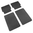 EVA-коврики автомобильные, универсальные, XL (джип, минивен), без окантовки, серые, набор - Фото 5