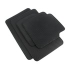 EVA-коврики автомобильные, универсальные, XL (джип, минивен), окантовка, черные, набор - Фото 1