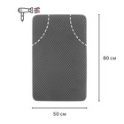 EVA-коврики автомобильные, универсальные, XL (джип, минивен), окантовка, серые, набор - Фото 2