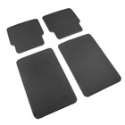 EVA-коврики автомобильные, универсальные, XL (джип, минивен), окантовка, серые, набор - Фото 5