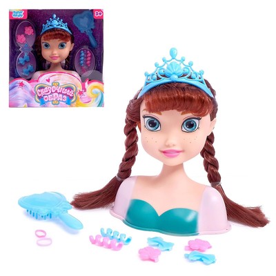 Уценка Кукла-манекен для создания причёсок «Сказочный образ Анны», МИКС