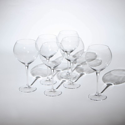 Набор бокалов для вина Carduelis, стеклянный, 640 мл, 6 шт
