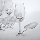 Набор бокалов для вина Columba Optic, стеклянный, 400 мл, 6 шт - фото 4380276