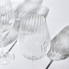 Набор бокалов для вина Columba Optic, стеклянный, 650 мл, 6 шт - Фото 3