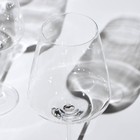 Набор бокалов для вина Corvus, стеклянный, 570 мл, 6 шт - фото 4380297
