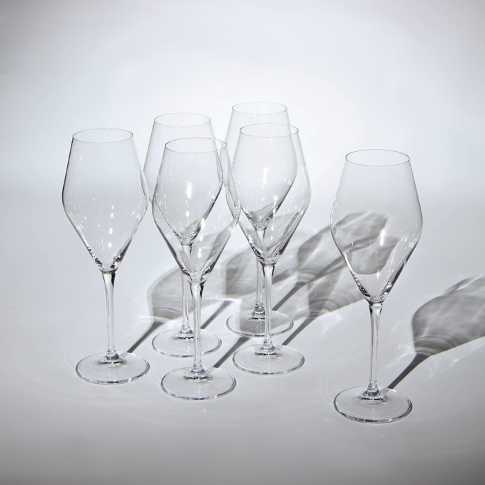 Набор бокалов для вина Loxia, стеклянный, 510 мл, 6 шт - Фото 1