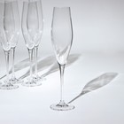 Набор бокалов для шампанского Loxia, стеклянный, 210 мл, 6 шт - Фото 2